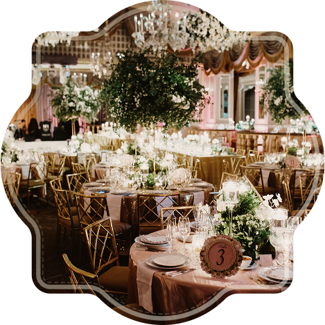 Large choix de salles adaptées à tous types d’événements privés 