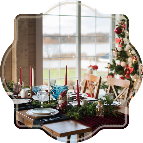 Créez des instants magiques dans nos salles exclusives