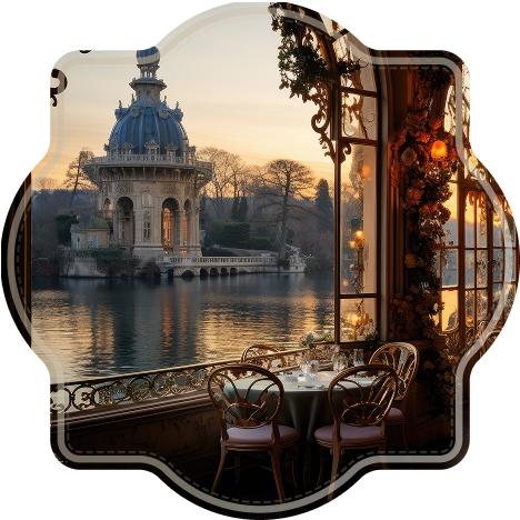 Un rooftop ou une terrasse avec vue panoramique sur la ville ou la mer